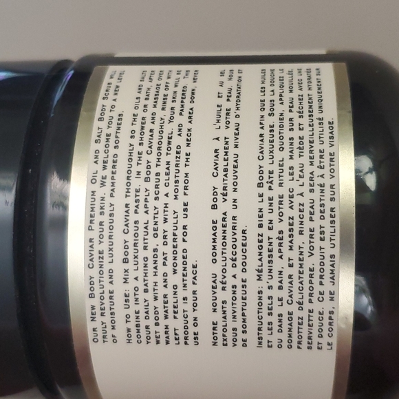 NEW Jaboneria Marianella Hawaiin Black Lava Caviar Body Scrub - Picture 3 of 4